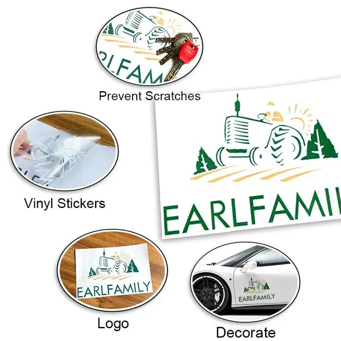 EARLFAMILY BEWARE BRIARD garde chien voiture autocollant couverture rayures Composite signe animal de compagnie