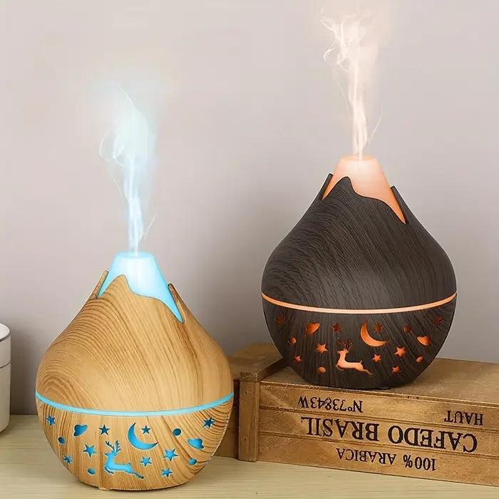 Humidificateur multifonctionnel 200ML, diffuseur d'huiles essentielles d'aromathérapie alimenté par