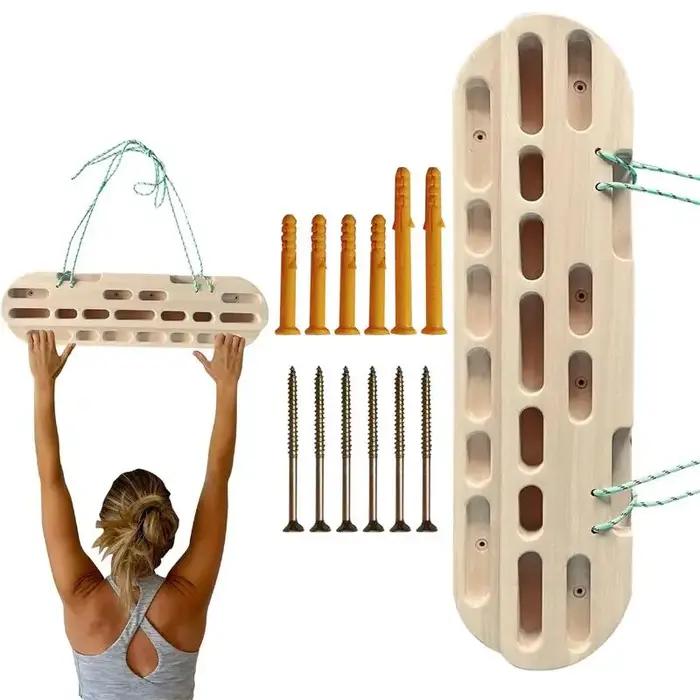 Planche de force de touche d'escalade Portable, planche de roche, traction, planche de suspension, r