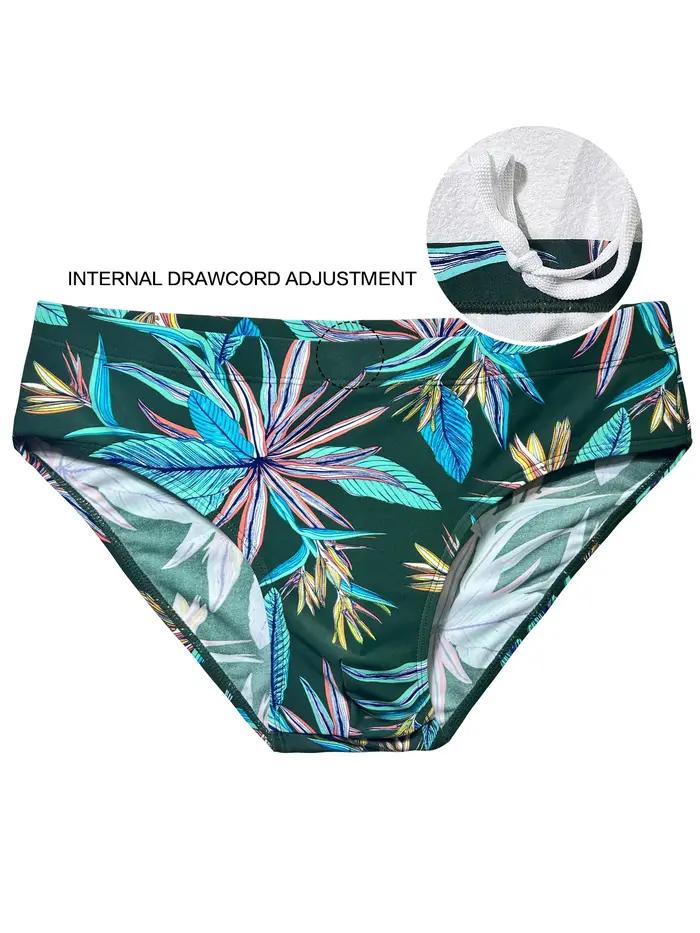 Pantalon de Natation Professionnel Imprimé Triangle pour Homme