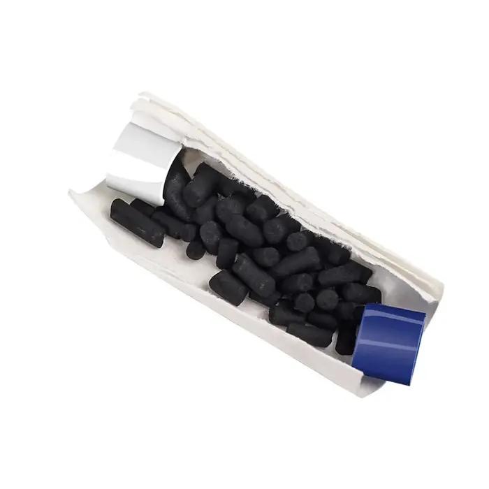 Filtre à charbon actif pour cigarettes de calibre 6MM/8MM