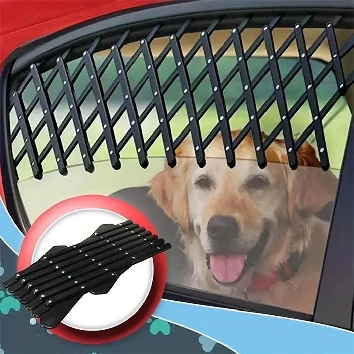 Grille de protection pour animaux de compagnie fenêtre de voiture ventilation chien chiot sécurité voyage protection de fenêtre pour voitures camions SUV