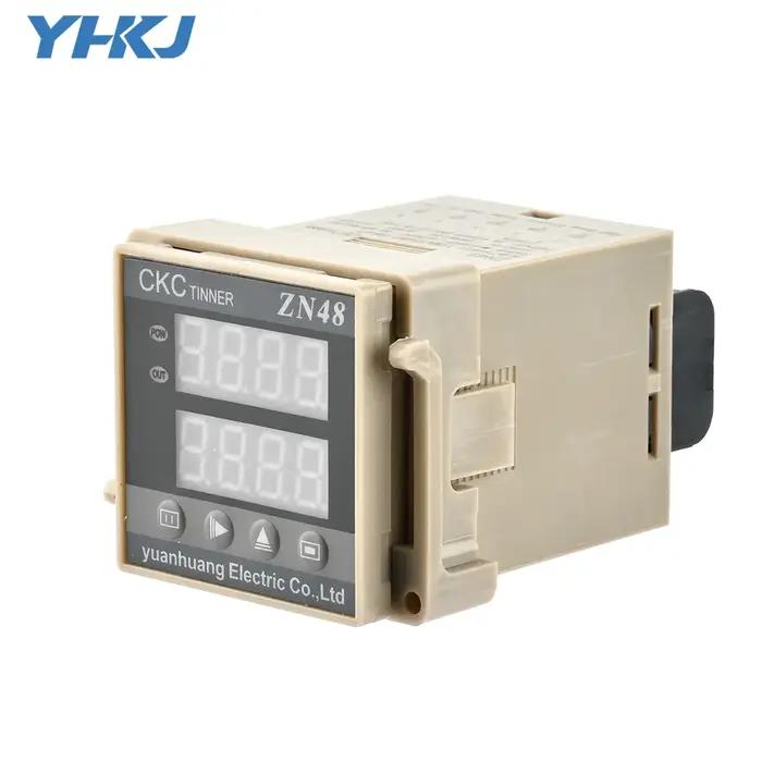 Compteur de temps numérique série ZN48, minuterie multifonction, contrôleur rotatif, compteur de rév