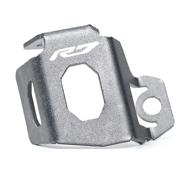 Couvercle de liquide de frein arrière en alliage d'aluminium CNC, couvercle de protection pour moto