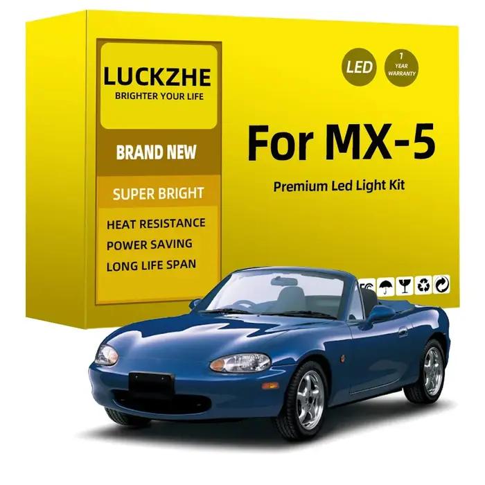 Kit d'éclairage intérieur LED de voiture pour Mazda MX5 MX-5 ata Mi1990-2016 2017 2018 2019 2020 202