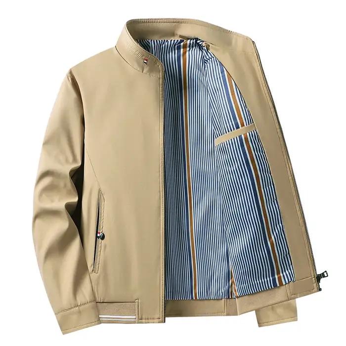 Veste à col montant pour hommes
