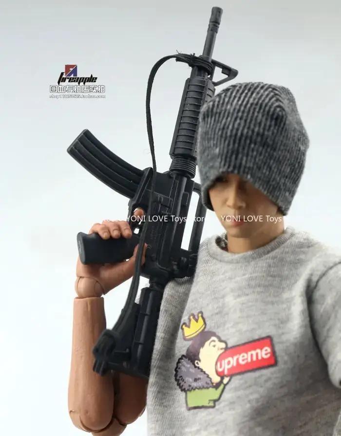 Modèle d'arme AK47 M16 fusil AWP M4 pistolet de sniper pour collection de figurines action 1/6 armée occidentale historique