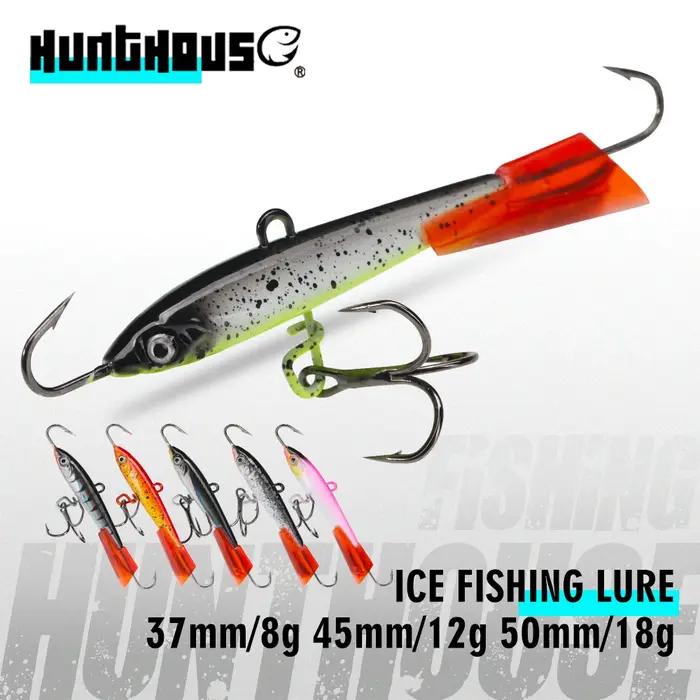 Hunthouse hiver leurre de pêche sur glace 37mm/8g artificiel gabarits Rap équilibreur coulant appâts durs matériel