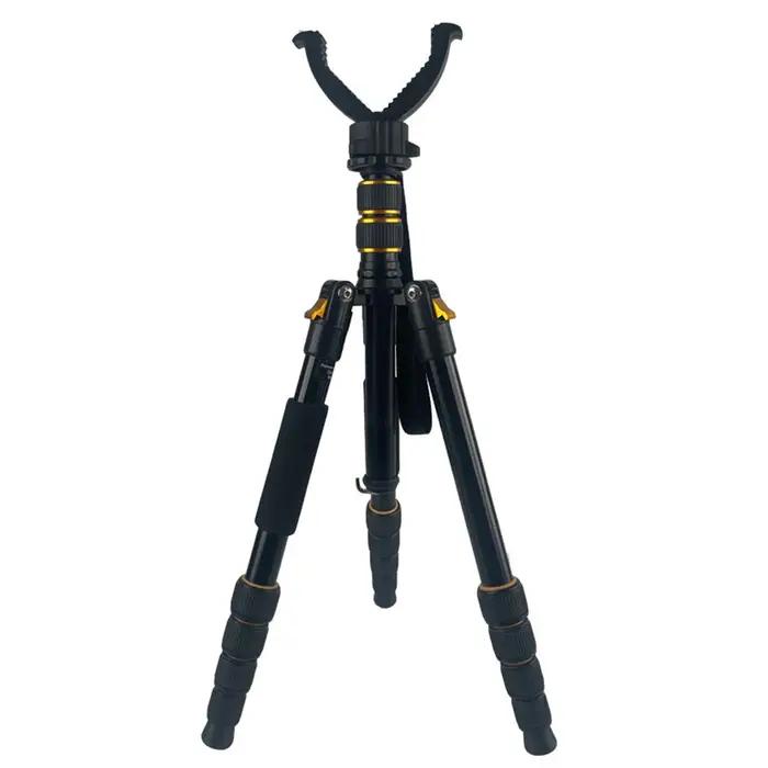 Trépied en aluminium portable support universel pliant antidérapant pour chasse camping et activités de plein air