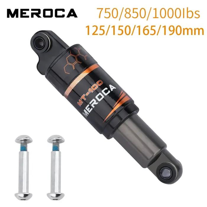 MEROCA-Amortisseur arrière de vélo MT-100 ressort à huile amortisseur réglable 125/150/165/190mm pou