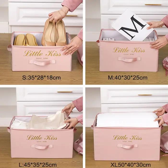 Boîte de rangement pliable pour vêtements