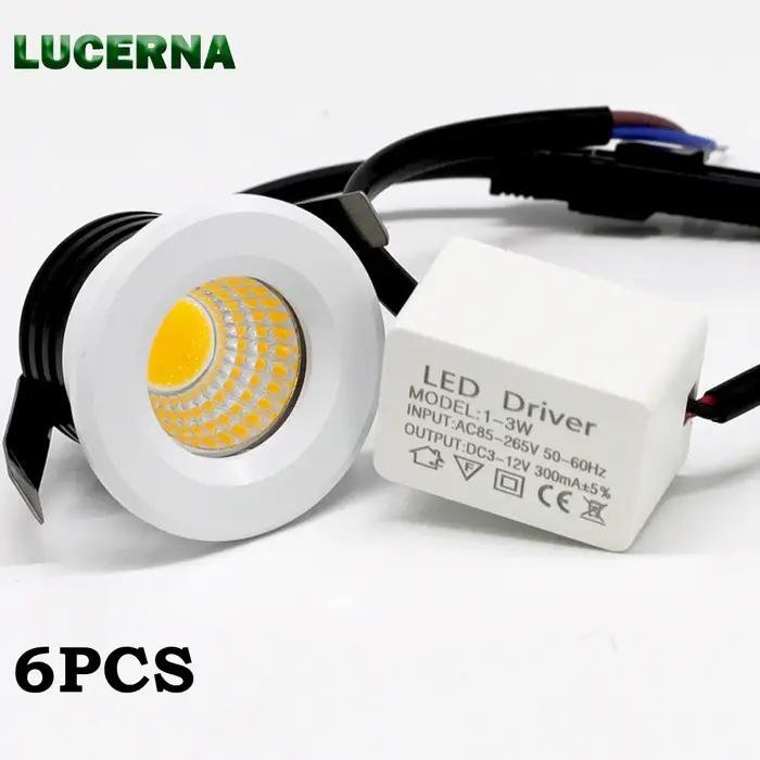 LED Mini Spot ampoules 110V 220V encastré plafonnier pour la maison chambre escalier marches couloir