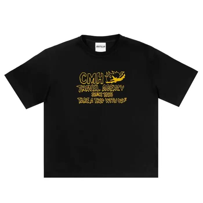 T-Shirt à Manches Courtes pour Homme, Vêtement Respirant, en Coton, Hip Hop, Esthétique, Graphique,