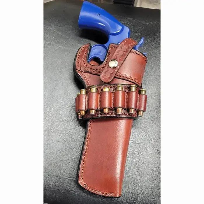 Revolver Western avec sangle de cuisse pour costume d'adulte