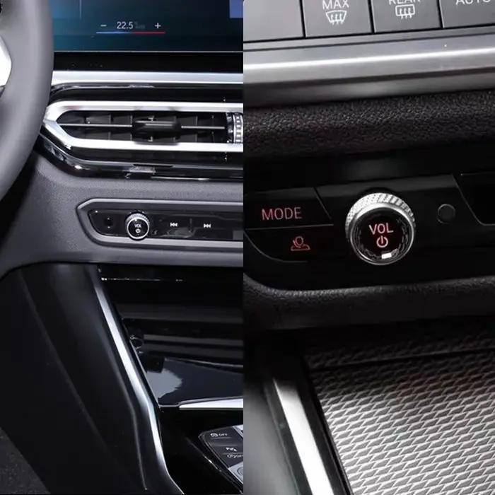 Bouton de contrôle du Volume en cristal, pour BMW F40 F44 G20 X3 G01 X4 G02 X5 G06 X7 G07 M3 G80 M4