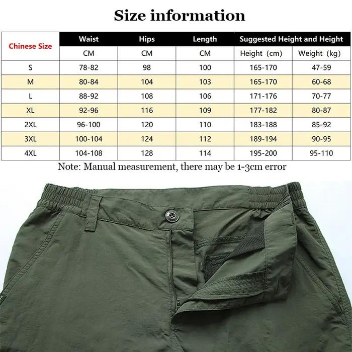 Pantalon Cargo tactique pour hommes, pantalon décontracté, imperméable, multi-poches, vêtements de t