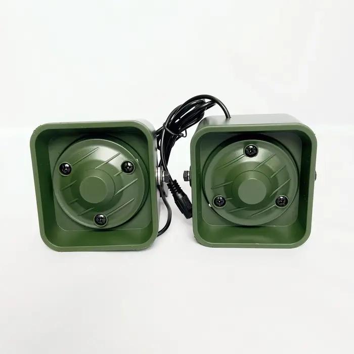 BK1218B Accessoires de chasse 50 watts de 150 dB 4 ohms Haut-parleur à aimant carré