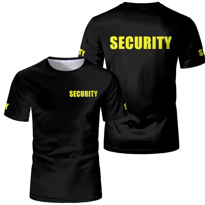 Uniforme de sécurité, vêtements de travail professionnels de garde du corps de sécurité classique, T