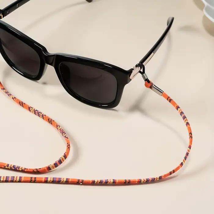 3 pièces lunettes de soleil coton sangle de cou sangle de fixation lunettes suspendus sangle de cou