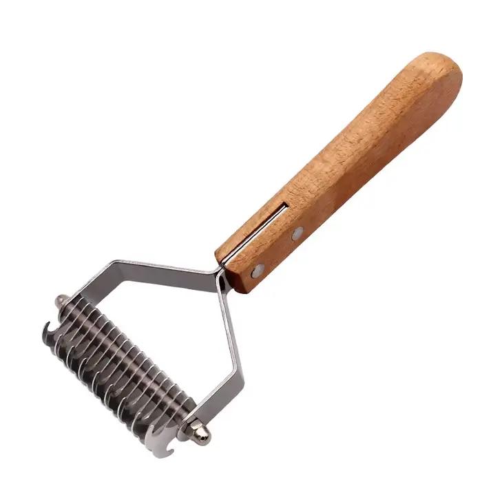 Nouveau peigne d'épilation pour chien et chat toilettage cheveux longs pour animaux de compagnie