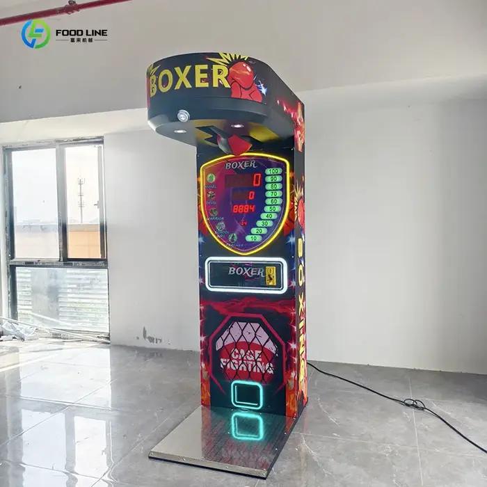 Machine de jeu de boxe électronique personnalisée à monnayeur, équipement d'arcade pour parc de divertissement, prix compétitif à vendre