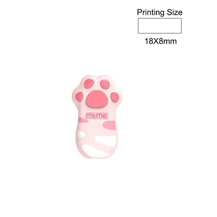 Sceau de nom personnalisable pour enfants timbre standard kawaii montessori pour vêtements maternelle et activités scolaires