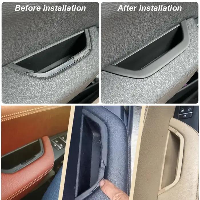 Garniture de nervure de poignée de porte intérieure de voiture, compatible avec BMW F25, F26 Bery Ta
