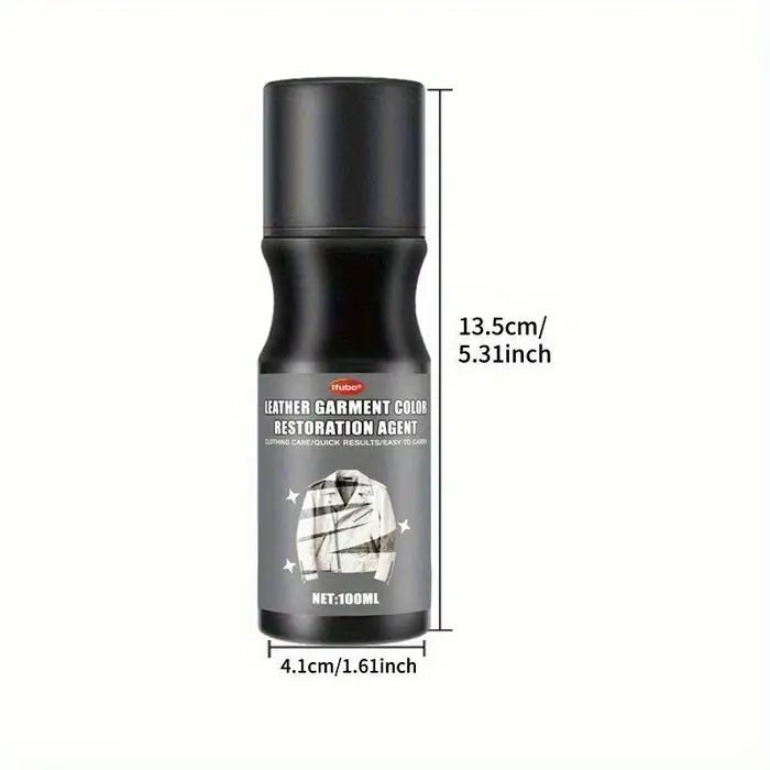 Agent de retouche de couleur pour veste en cuir | Noir/Marron | Restaurer la brillance des cuirs abîmés