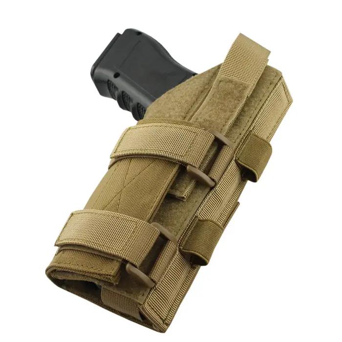 Étui pour pistolet en nylon 600D main droite avec clip de ceinture pour chasse et activités de plein air