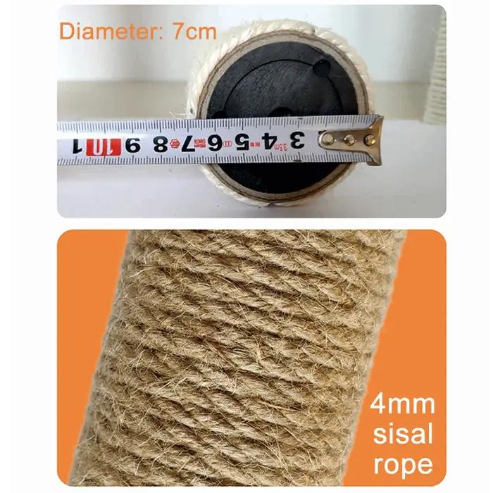 Poste à gratter pour chat, tour d'arbre, bricolage, cadre d'escalade pour chat, poteau de remplaceme
