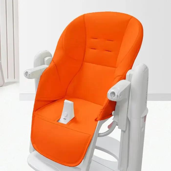 Juste en cuir PU pour chaise haute de bébé