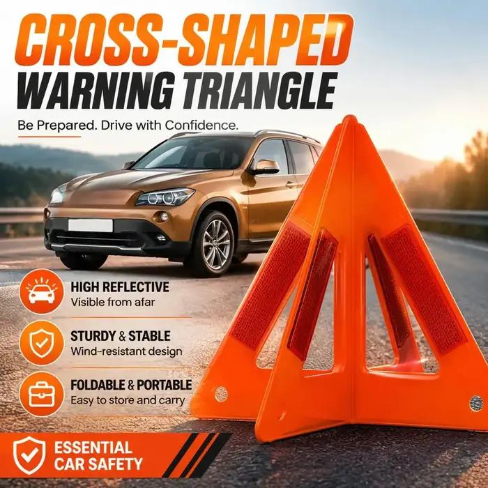 Triangle de signalisation d'urgence pour voiture