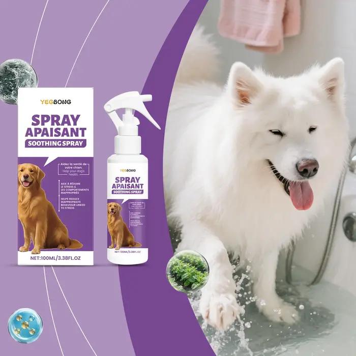 Spray apaisant et de soin émotionnel pour chien – EaseSeparationAnxiété, améliore les balançoires d'