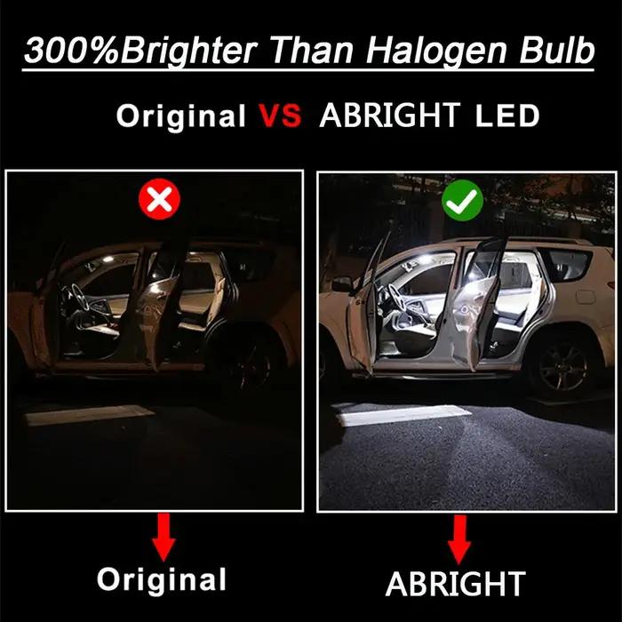 Éclairage intérieur de voiture LED Canbus, pour Audi A3 8P 8V 8L A4 B5 B6 B7 B8 A5 8T A6 C5 C6 C7 A7