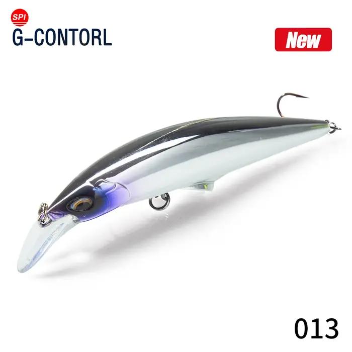 Hunthouse Original g-control vairon Wobblers leurre de pêche coulant lent appât dur 95mm 120mm eau salée pour truite