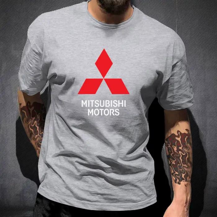 T-shirt imprimé avec le logo Mitsubishi Motors