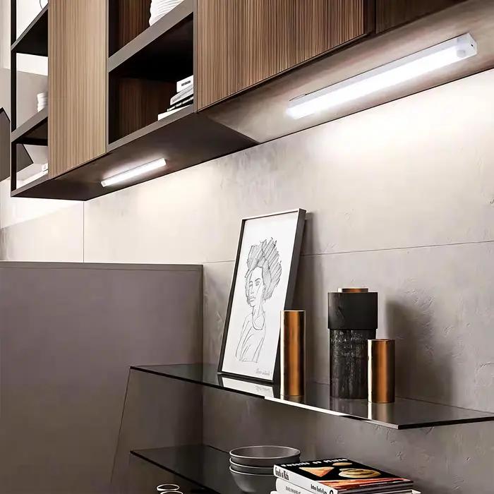 Lampes de nuit LED sans fil à détection automatique, éclairage de sécurité rétroéclairé pour chambre