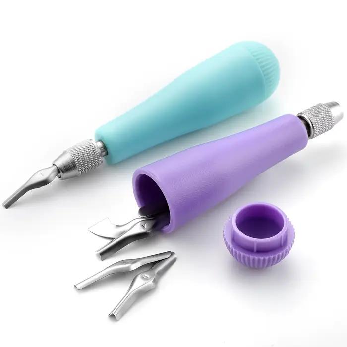 Kit de coupe-linoléum artisanal outils de sculpture pour la gravure de tampons en caoutchouc et la création artistique occaions spéciales
