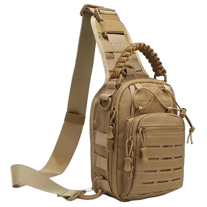 Sac à dos tactique à bandoulière pour hommes et femmes, sac à bandoulière de chasse, sac de poitrine