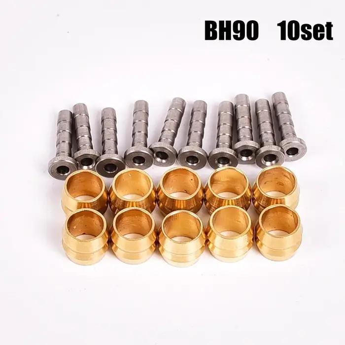 10 jeux pour SHIMANO DEORE BH90 BH59 tête de frein olivaire VTT XT SLX M355 M315 MT200 M6000 M7000 M8000 aiguille à huil