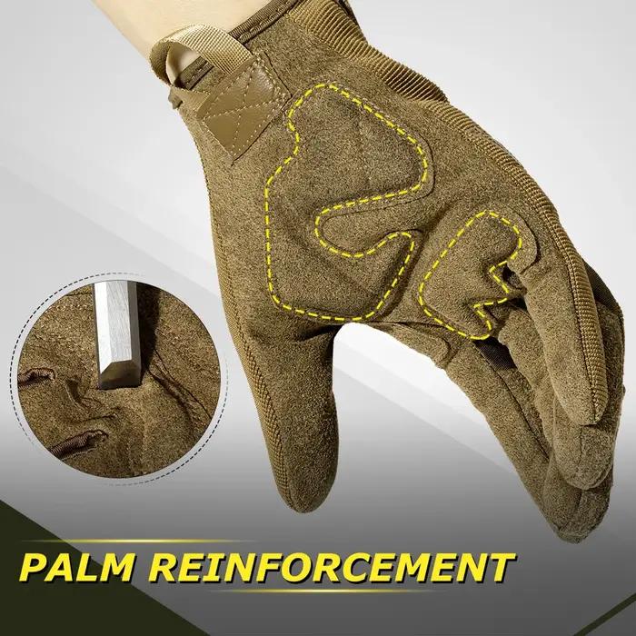 Gants tactiques extérieur écran tactile sport escalade tir chasse équitation vélo doigts complets anti-dérapants
