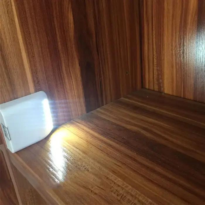 Lumière sous-meuble 7 LED sans fil, capteur de mouvement automatique, lumière de garde-robe, lampe à