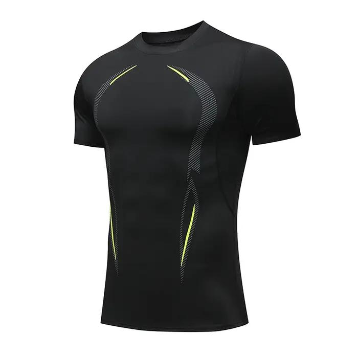 Chemise de course à Compression pour hommes