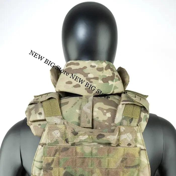 Gilet tactique Kit de protection extensible Plastron universel/Protection de cou/Plateforme de jambe/Protection de la cuisse/Protection de l'aine
