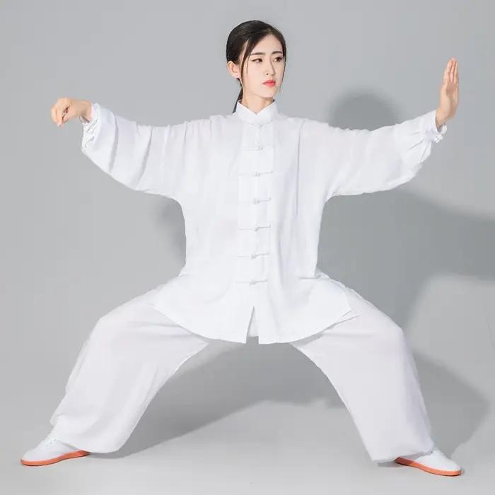 Uniforme chinois Tai Chi en coton