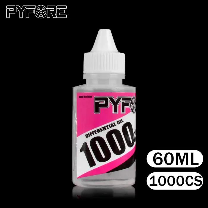PYFORE huile différentielle 60ml 1000CS 2000CS 3000CS 5000CS 6000CS 8000CS 9000CS 10000CS pour modèle de voiture RC cami