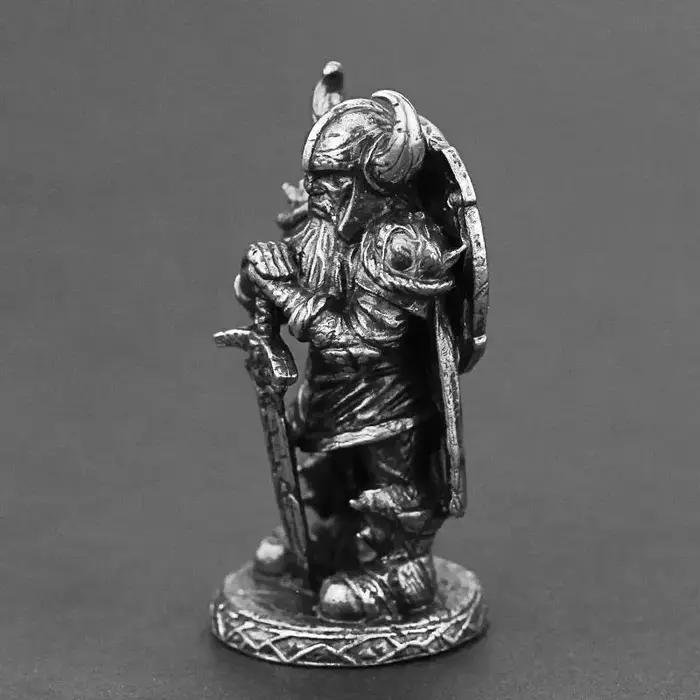 Figurine de Soldat Viking sans Abri en Cuivre pour Décoration Intérieure et Accessoire de Bureau Original Occasions Spéciales