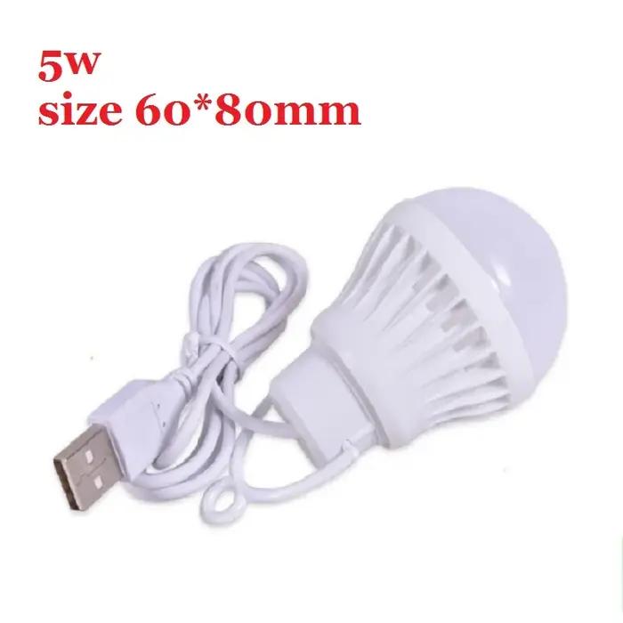 Ampoule USB LED lampe de Camping Portable Mini