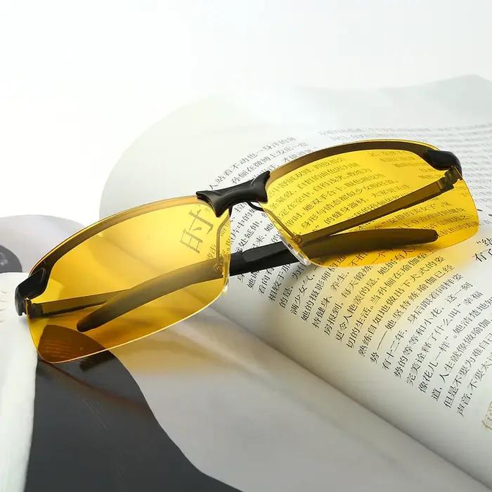 Lunettes vision nuit protection conduite sport hommes polarisées soleil driving lunettes de route