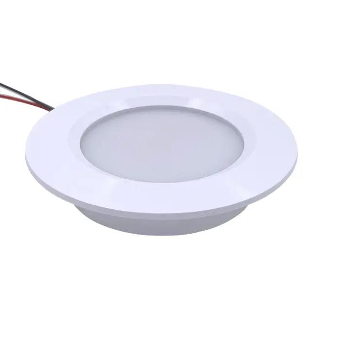 Dimmable 3W 5W 12V 24V Led Spot Light Slim14mm encastré plafonnier D55mm maison hôtel salon ampoule